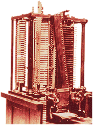 Figura 32 - Una ricostruzione dell'analytical engine di Charles Babbage