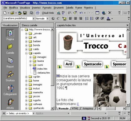 Figura 25 - FrontPage 2000