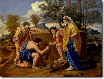 "Et in Arcadia" di Nicolas Poussin