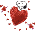 Buon San Valentino da parte di Snoopy