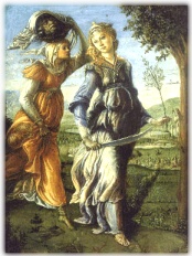 Sandro Filipepi - il Botticelli - Il ritorno di Giuditta dal campo nemico