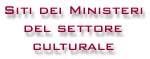 I siti dei Ministeri del settore culturale