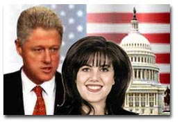 Bill Clinton and Monica Lewinsky