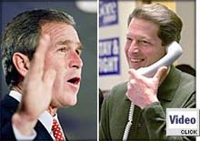 George Bush e Al Gore