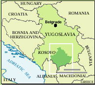 Carte geografiche del Kosvo