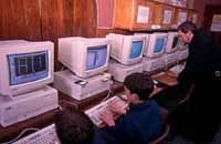 Un laboratorio di informatica